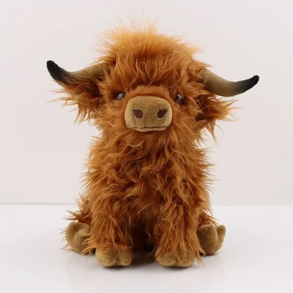 Highland Cow Plush Toy (27cm/10.63inch) - Image 2