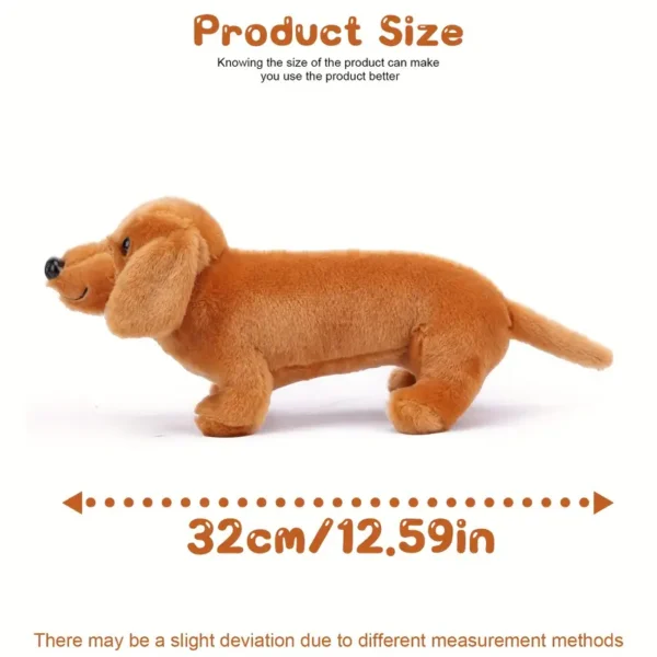 Dachshund Plush Toy (32cm/12.59inch) - Image 5