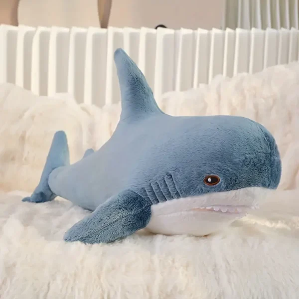 Giant 39.4" Plush Shark Toy - Image 2